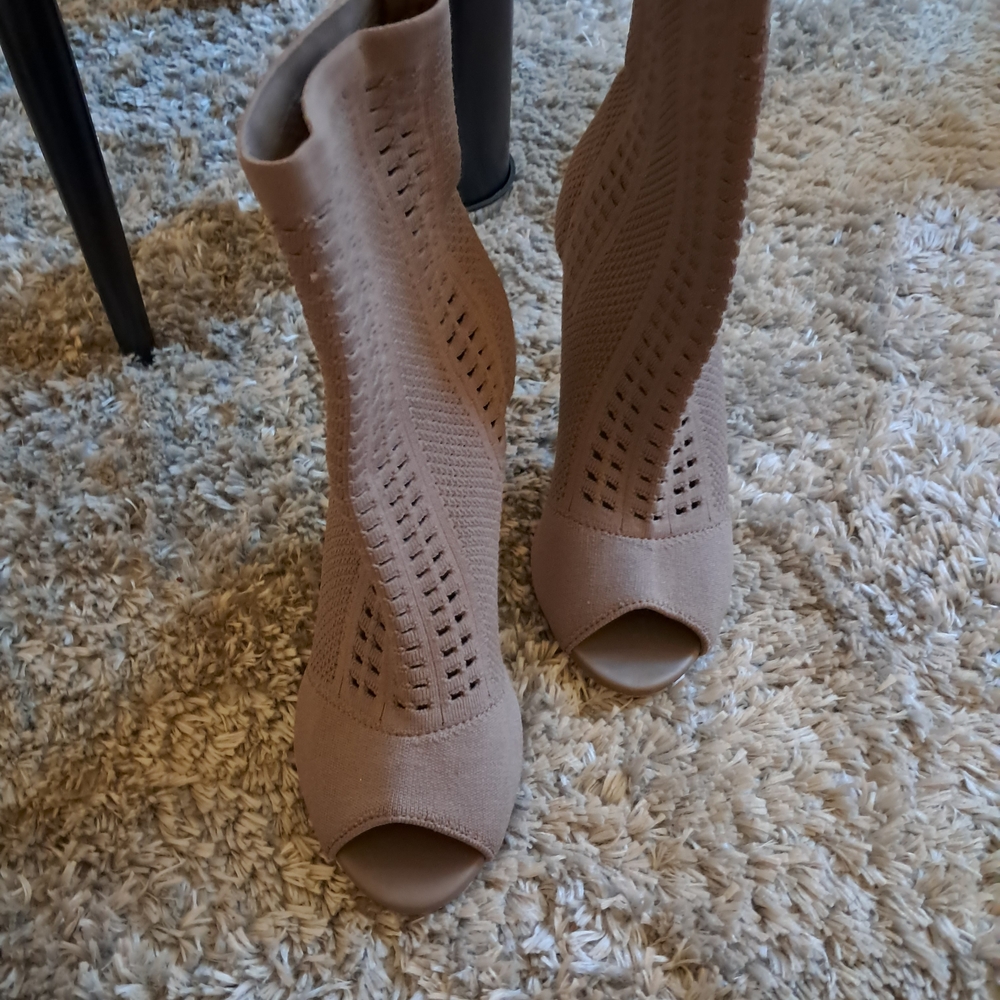 Charles By Charles David Tan Heeled Boots
